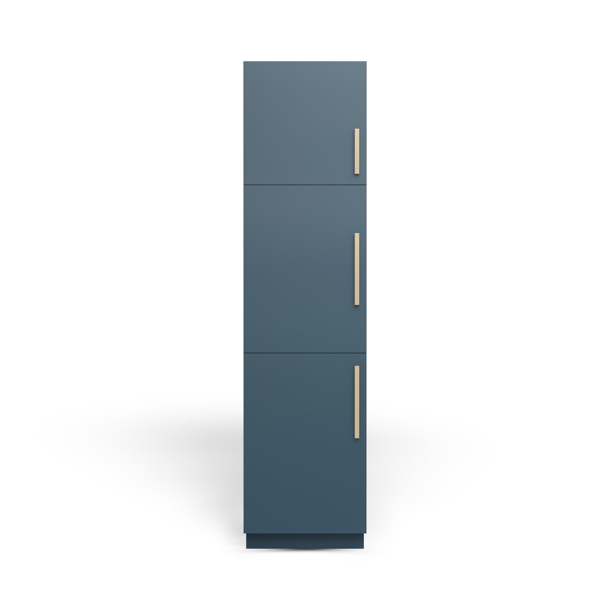 Linen Cabinet 3D, Oceanic Matte, Satin Gold
