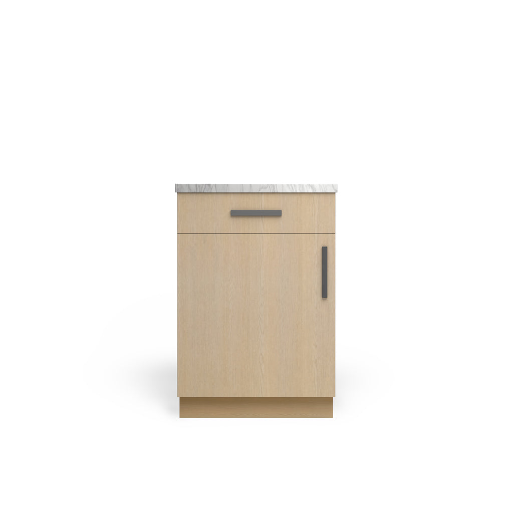 Vanity Base B1DW1D, Desert Oak, Matte Black