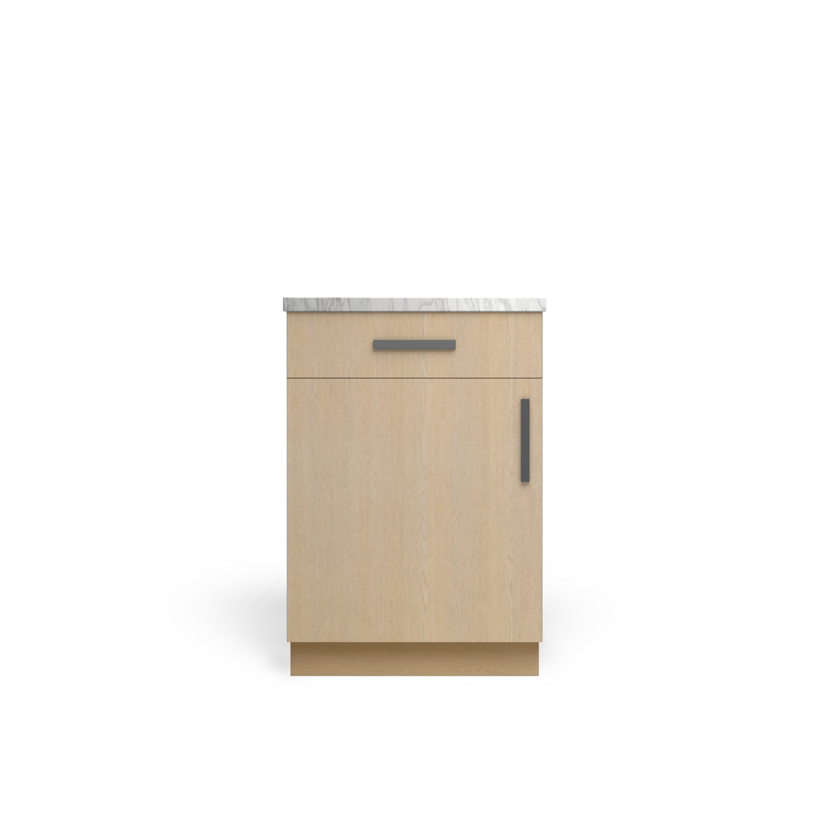 Vanity Base B1DW1D, Desert Oak, Matte Black